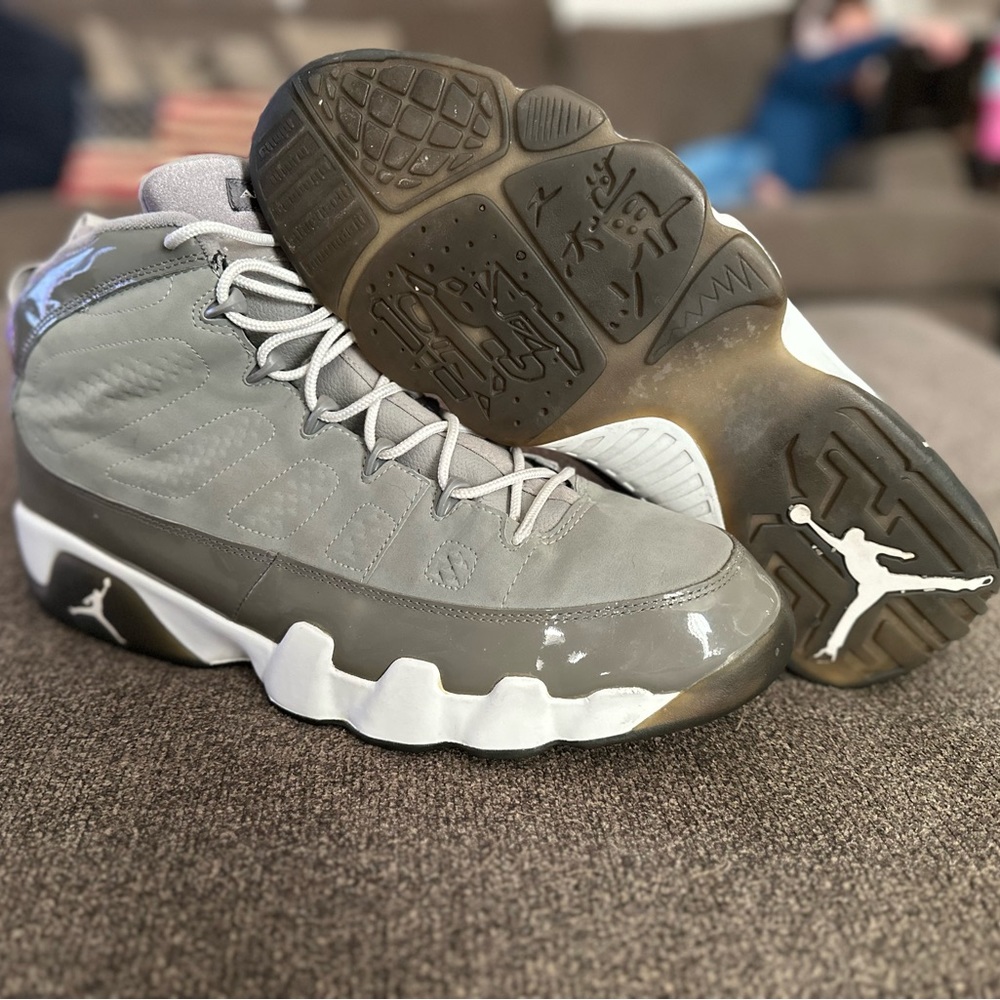 2002 Jordan 9 IX Cool Grey size 16